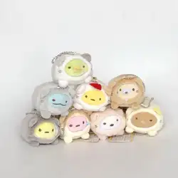 Супер каваи японского аниме Sumikko углу Сан-X углу био ручной биологическая животных плюшевые игрушки куклы кулон для маленьких детей подарки