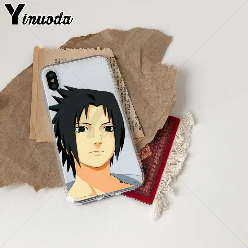 Чехол для телефона Yinuoda Naruto Sasuke Sakura Anime iPhone X Xs Xr XsMax 6 6s Plus 7 7plus 8 8plus 5 5s 5c SE|Бамперы| |