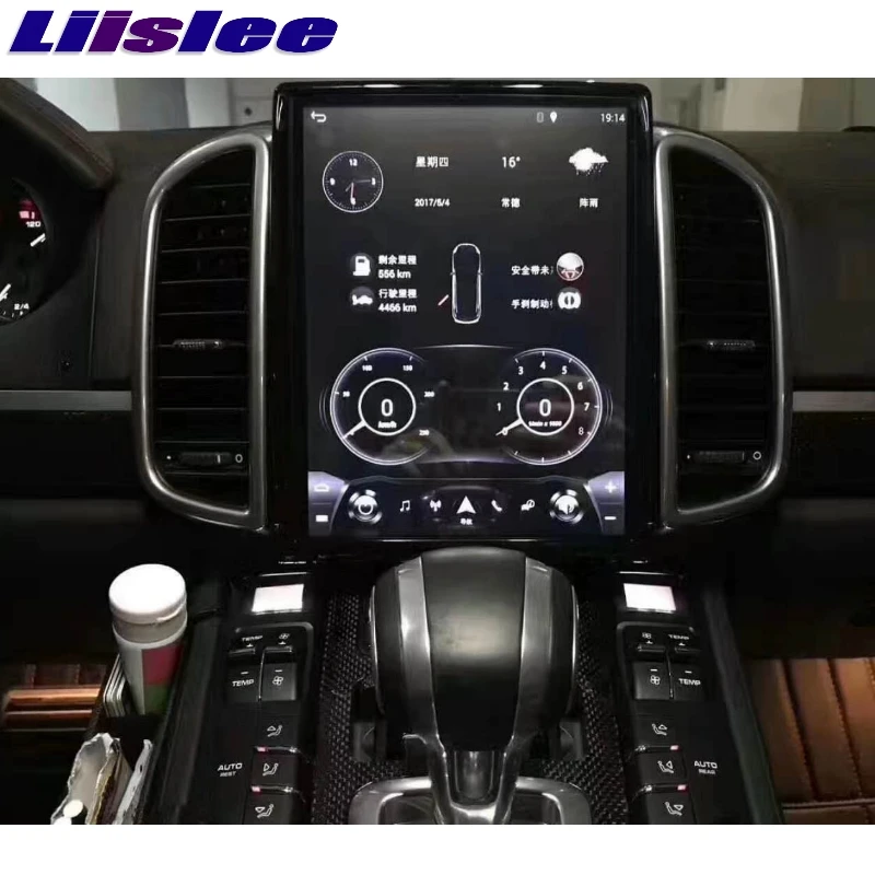 Для Porsche Cayenne S V6 92A 2011~ MACAN NAVI 2G ram LiisLee Автомобильный мультимедийный gps wifi Аудио CarPlay 1" Радио навигационная карта