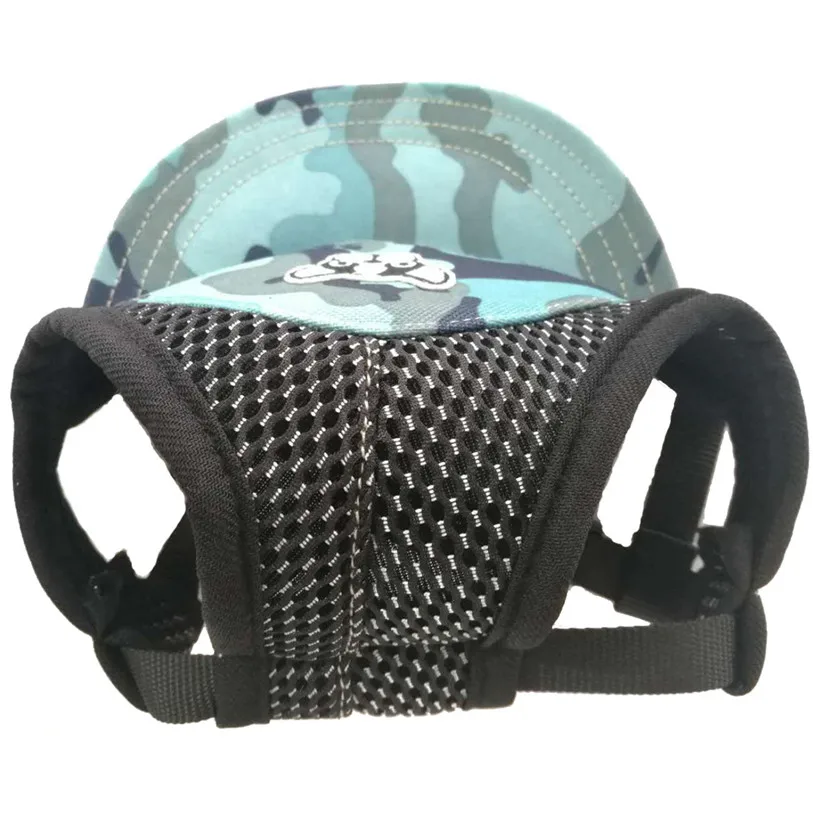 Summer Canvas Pets Cap Hat Dog Cat Headband Outdoor Breathable Headdress Costumes Hair Band Visor Hat Cat Dog Accessories 40JA11 (1)