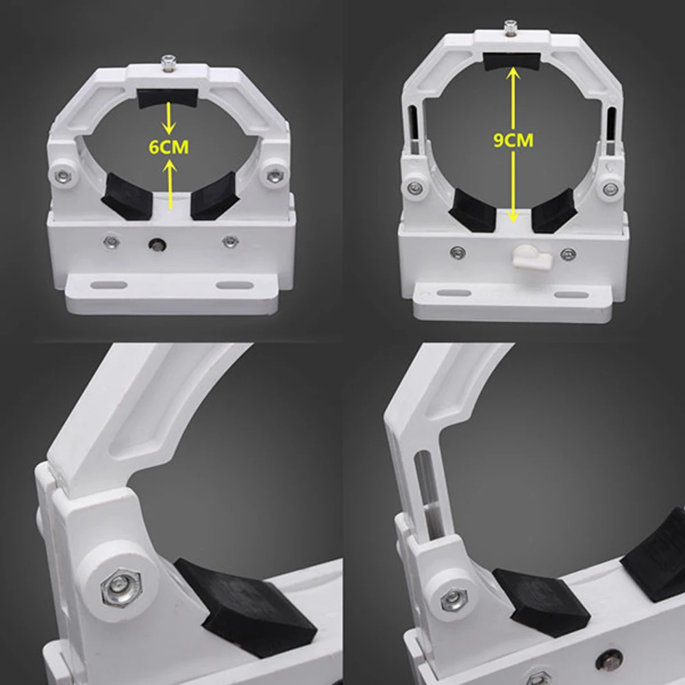 Plastic adjustable laser tube mount support holder bracket for diameter