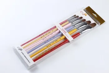 

X3-606 Painting Supplies brushes Oil Paint Brushes Drawing Painting Professional Pen Tools filbert weasel gouache painting brush