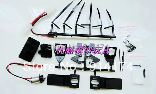 

YUKALA 1/10 RC car accessories rc car parts Electric windshield wiper for 1:10 RC car