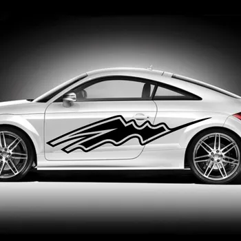 

Car Decals Sport Waving Outline Stripe for R8 A1 TT Vinyl Motor Stickers ZC258