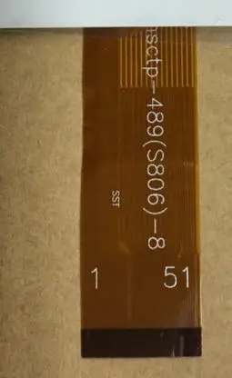 Первоначально Новая для 8 дюймов hsctp 489 (S806) Емкостный Сенсорный Экран Digitizer стекло