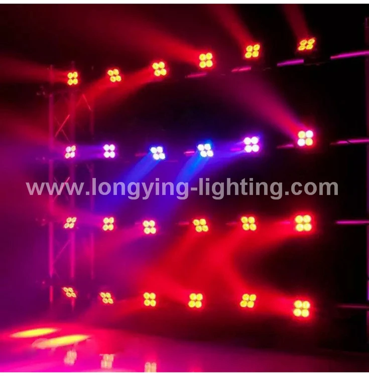 Бесплатная доставка 6 шт./лот CREE RGBW 4в1 4x15 Вт Led Луч Moving Head моющийся свет 15 LED DMX