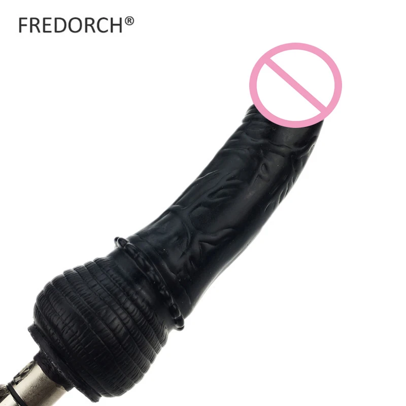 FREDORCH секс-шоп большой черный Dildo18cm секс-машина для крепления товары взрослых