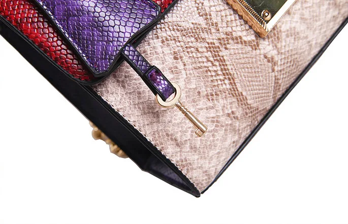 Роскошные женские сумки, дизайнерские сумки через плечо из змеиной кожи для женщин, известные бренды, сумка-мессенджер, женская сумка