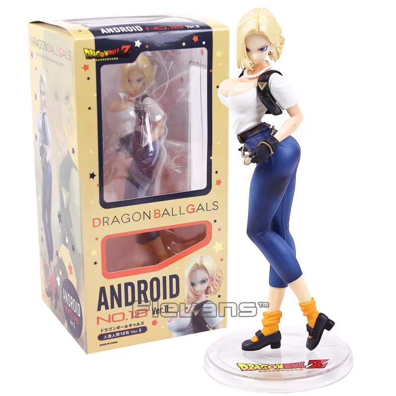 

Dragon Ball Z Gals Android NO.18 Ver.II PVC Figure Collectible Model Toy 22cm