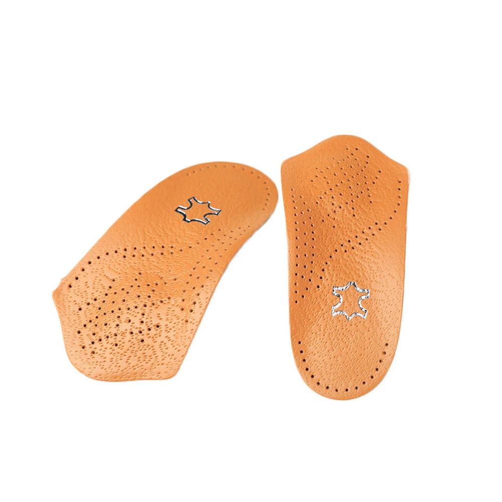 

Half Arch Support Orthopedic Insoles Flat Foot Correct Feet Care Shoe Pad