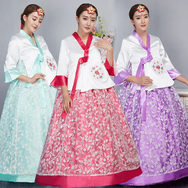 New Design Women Elegant Korean Traditional Costume 