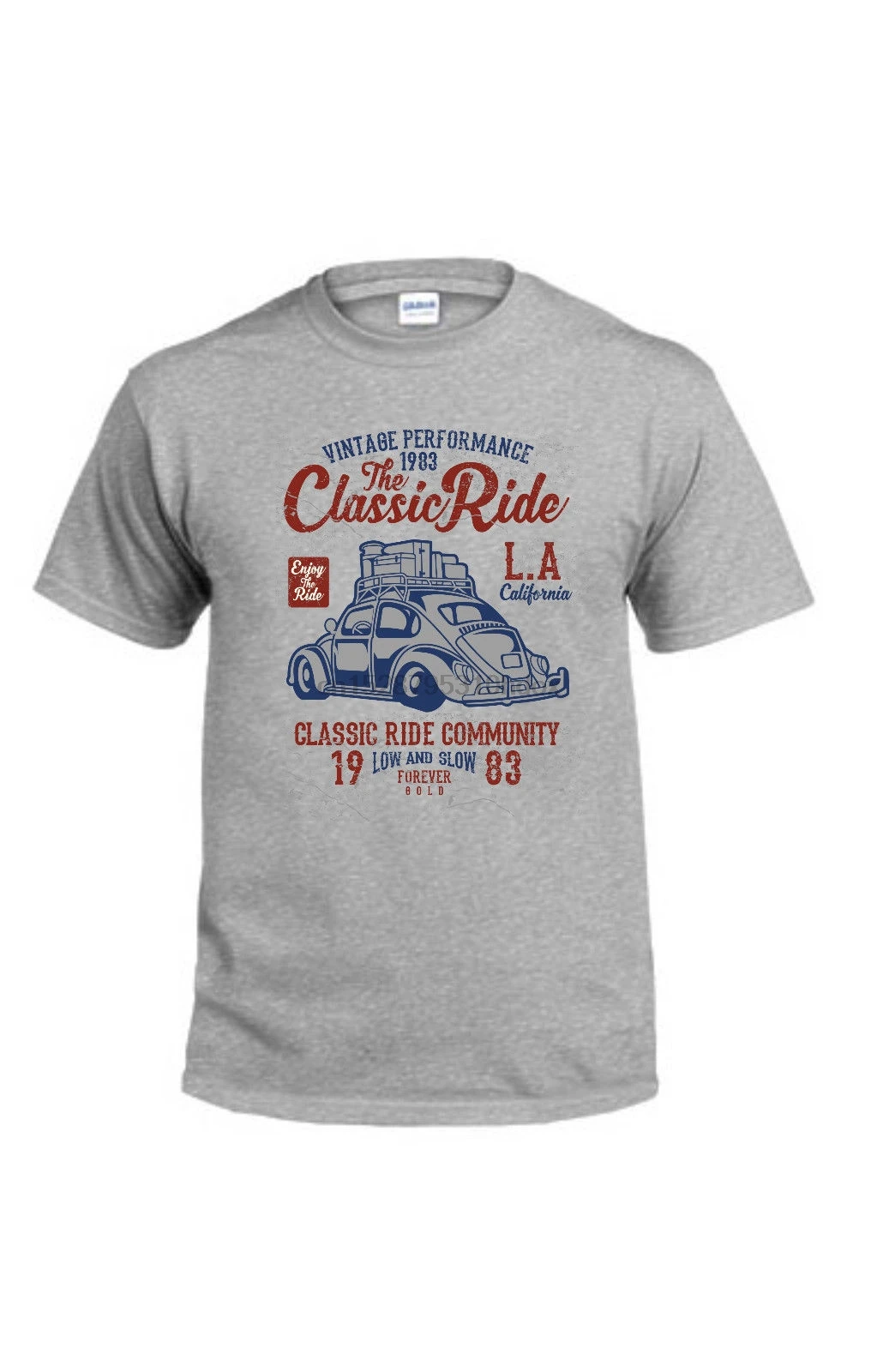

2019 Summer Cotton Tee Shirt Tee Shirt Classic Ride Combi Coccinelle Voiture Vintage Retro Fashion T-shirt
