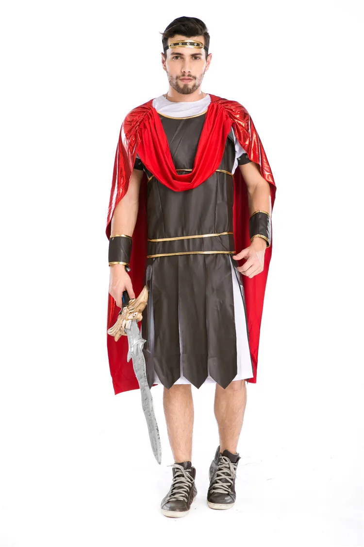 Mens g/én/érale des adultes gladiateur romain Spartan costume de guerrier tenue