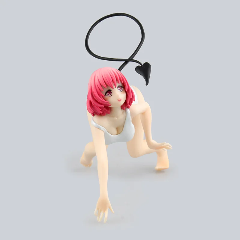 

Anime To love ru Momo Velia Deviluke Lie Prone Posture Ver PVC Action Figure Collectible Model doll toy 11cm