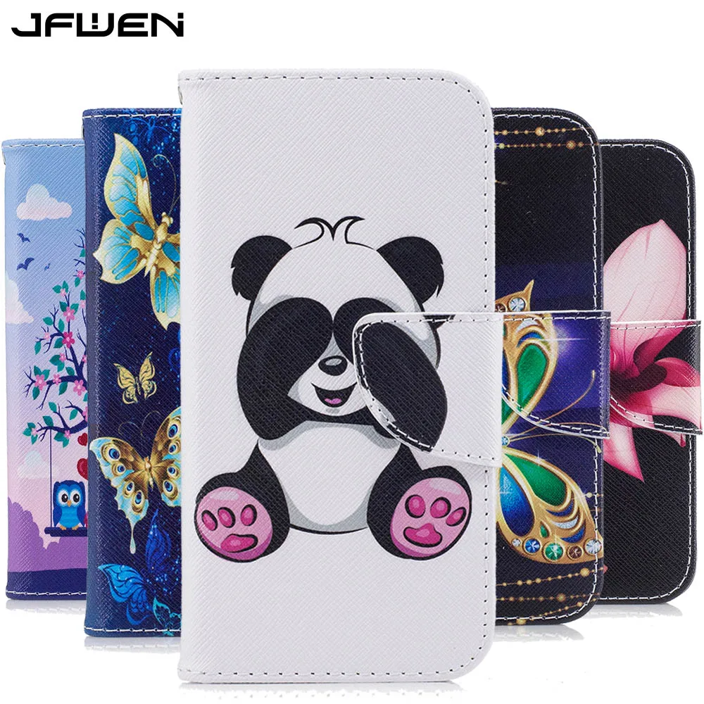 JFWEN For Case Samsung Galaxy J3 2017 Case Cover Leather