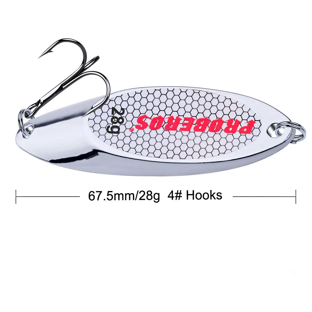 1 pc. 3 g-60 g Metal Spinner Spoon Fishing Lure Hard Bait Sequin Noise Lure Artificial Bait Small hard Sparkles Spinner - Цвет: 7