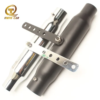 

Refit Motorcycle Exhaust Muffer Universal 45MM DB Killer Black Chrome Escape Moto for Harley-Davidson Retro Vintage Cafe Racer