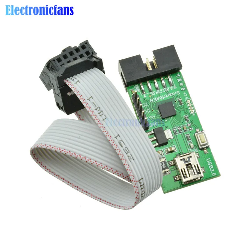 

Smart RF04E Smart RF04EB CC1110 CC2530 CC2531 CC2540 ZigBee Module 3.3V Target Voltage Zigbee Emulator Debugger