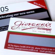 Дешевая цена на заказ Печать CR80 Размер предоплаченная бумажная карта с защитным слоем 1000 шт/партия