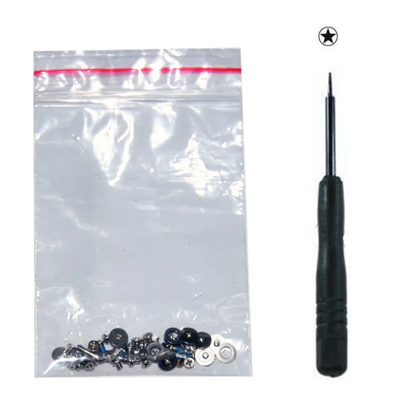 

1Set Silver Bottom Dock Screw Complete Screws Replacement Repair for iPhone 4 4S 4G Screwdriver