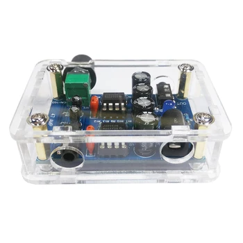 

47 Amp DIY NE5532 Hi-Fi Speaker Headphone Amplifier Kit with Transparent Housing DC9V-18V Loudspeaker