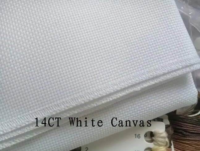 needlework 14ct lona sem impressão artesanal bordado