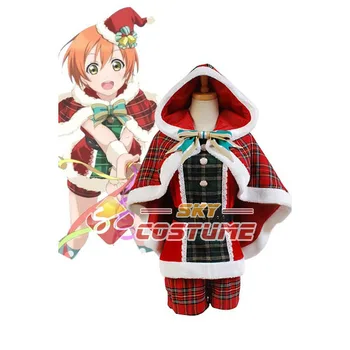 

Winter LoveLive! Love Live Rin Hoshizora Christmas Cosplay Costume Uniform Halloween Cosplay Costume For Women Full Set