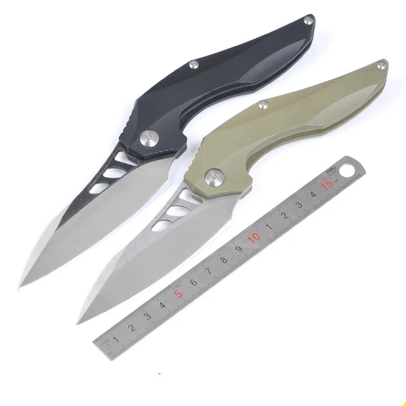Высококачественный клинок D2 2 цвета G10(CNC) ручка походные ножи для кемпинга Охота