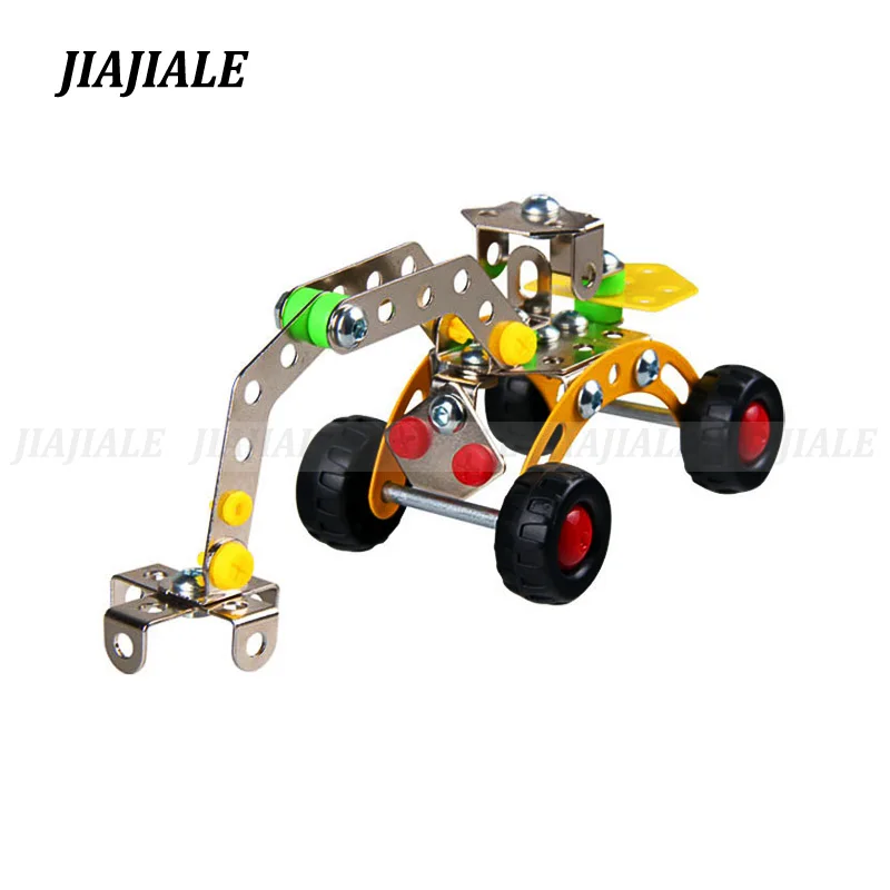 JIAJIALE металлическая модель автомобиля строительные наборы головоломка