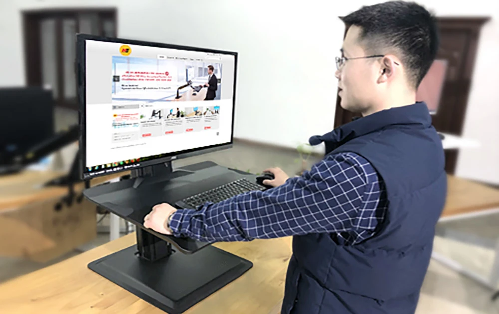 NB ST15 190cm Ergonomic Computer Sit Stand