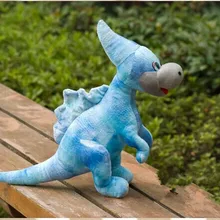 Прекрасный единорог Дракон плюшевая игрушка Моделирование Синяя Игрушка-динозавр кукла подарок на день рождения около 50 см