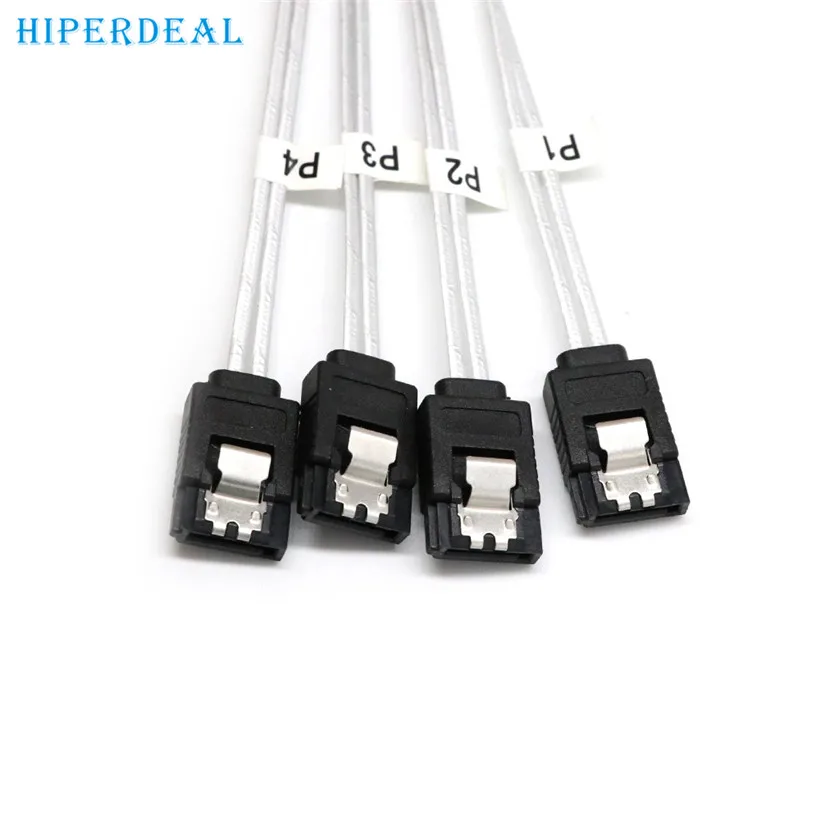 

HIPERDEAL 1M Mini SAS SFF-8087 36 PIN to 4 SATA 7 P HD Splitter Breakout CableMINI SAS 36P TO 4 SATA,Support 10gbps Band 1 PC