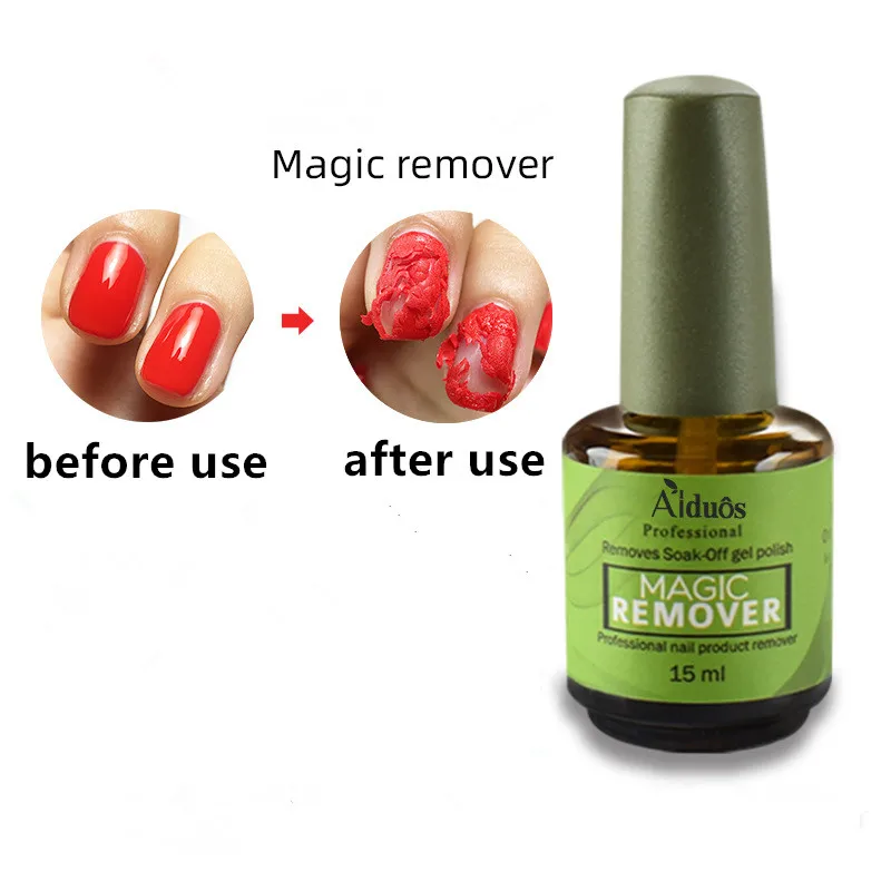 

Magic Remover Nail Gel Polish Remover Wraps Soak-Off Nail Polish Remover Nagellak UV Base Coat Top Coat Nail Cleaner Wipes