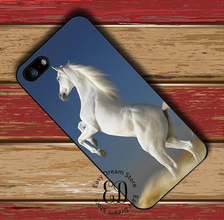 Лошадь чехол для iPhone X 4S 5 5S SE 5C 6 6S 7 8 плюс Samsung J7 S4 S5 Mini S S8 S9 Edge Plus Примечание 3 4 |