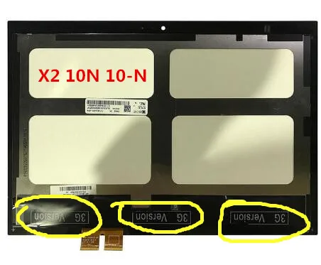 

Original For HP Pavilion X2 10N 10-N Detach10 n123TU 1280*800 Touch Screen Digitizer LCD Display Assembly