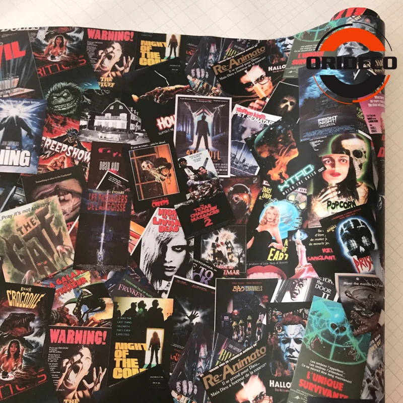 famous movie design sticker bomb vinyl 2