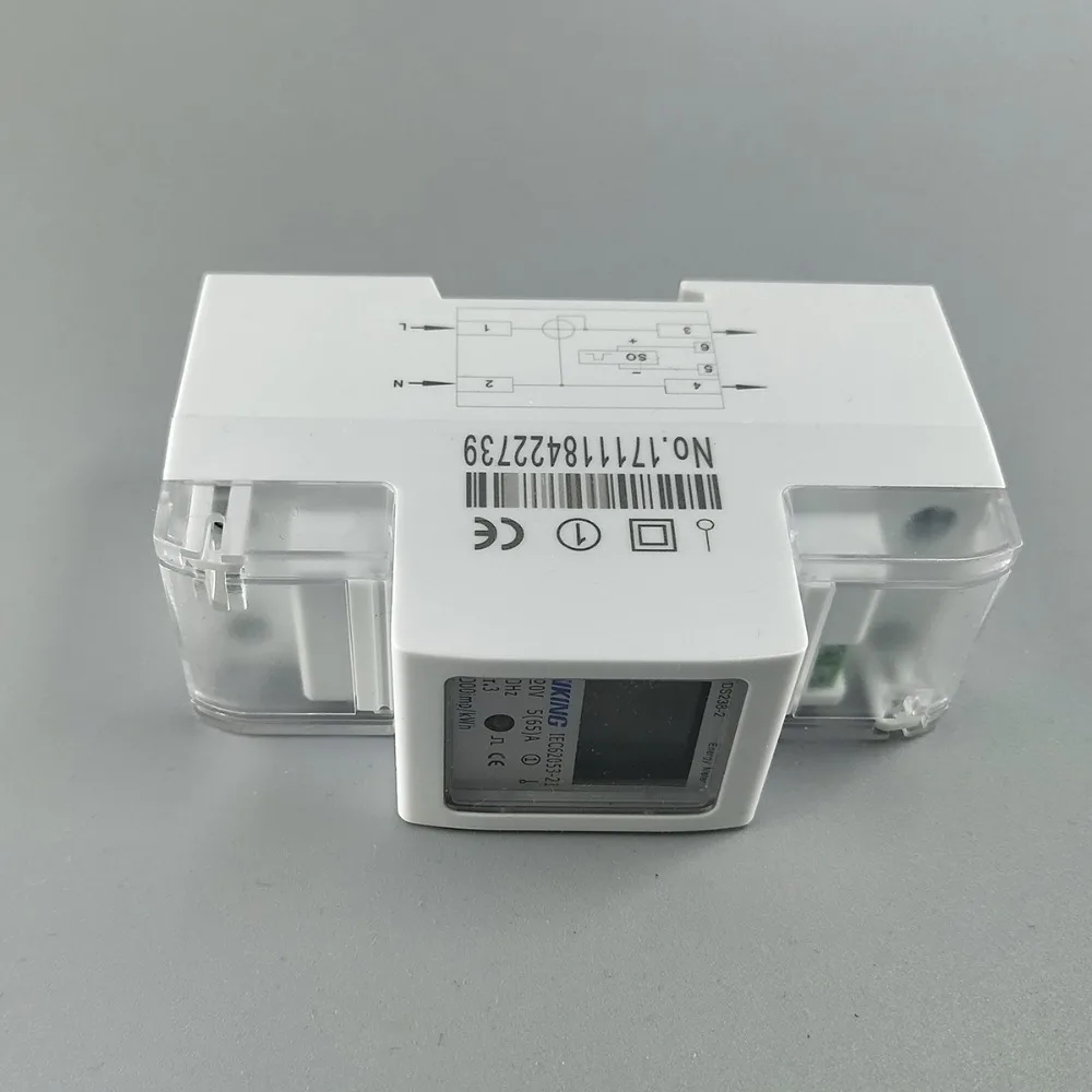 5(65)A 120V 60HZ DDS238 2 Однофазный Din rail KWH Watt час din energy meter LCD|lcd tv 32 price|lcd hotellcd pci |