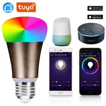

2019 Smart LED light Bulb WiFi Voice Remote Control Light Magic RGB LED Lamp switch For Alexa Google Home