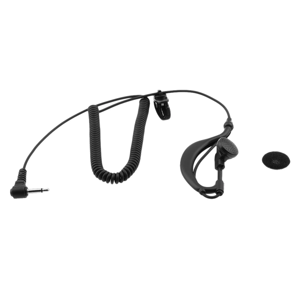 Receiver Listen Only G Shape Earpiece with 3.5mm Connector for Cell Phone