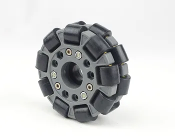 

Official smarian 100mm Double Plastic omni Wheel basic 14049 Diy Wheeled Robotic Car Chassis Diy RC Toy Kit Part