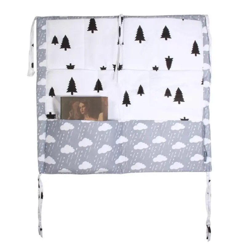 Детская кроватка кровать висячая сумка для хранения в скандинавском стиле многослойная хлопковая детская кровать сумка для приемов