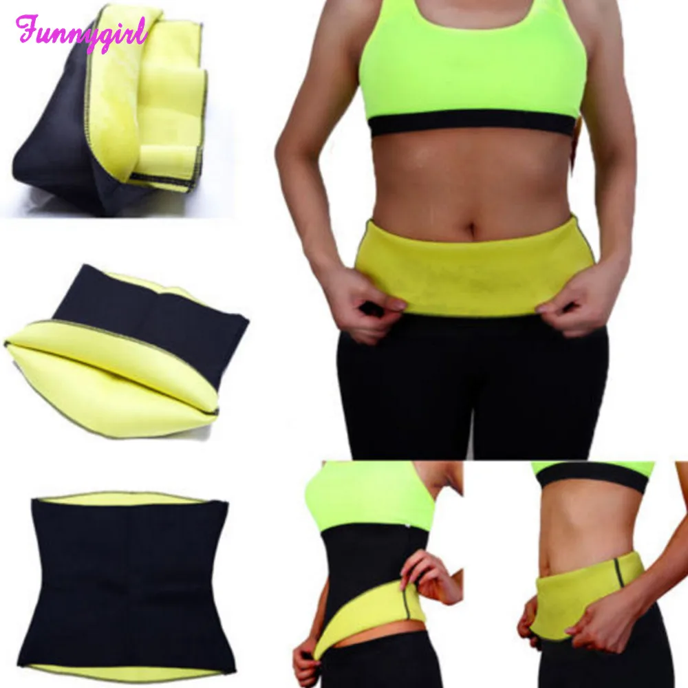 

S-3XL Plus Size Slimming Waist Cinchers Women Neoprene Body shaper