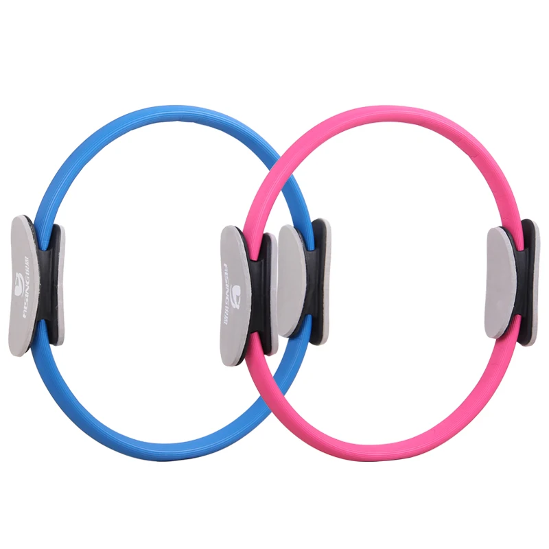 

2016 New Arrival Crescent Handle Pilate Yoga Circle Yoga Ring Slimming Weight Loss Circle Thin Waist Keep Fit Bodybuilding