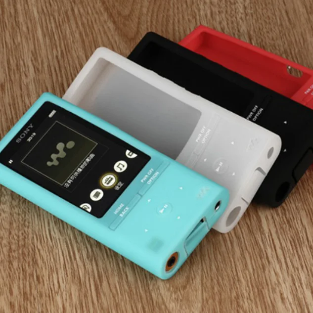 

Fashion Rubber Gel Silicone Cover Case for Sony MP3 NW ZX100 Soft Protective Back Cover Case for Sony NW ZX100 & Protective Film