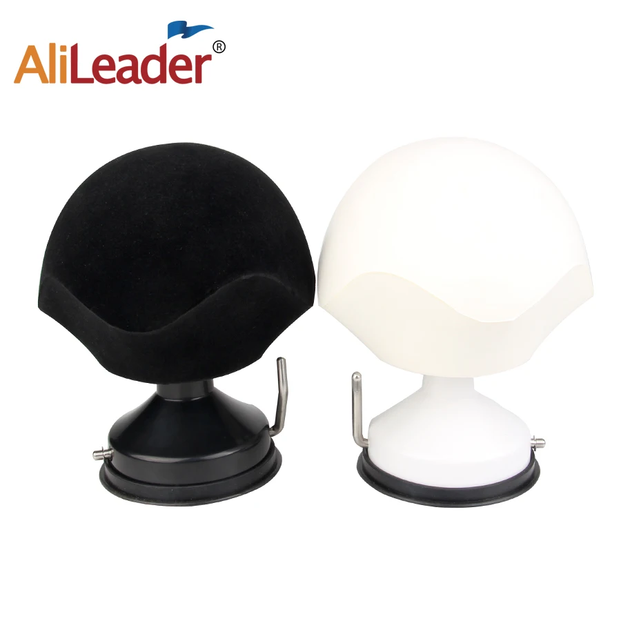 1PC Rotating Display Stand White/Black Foam Mannequin Head For Wigs