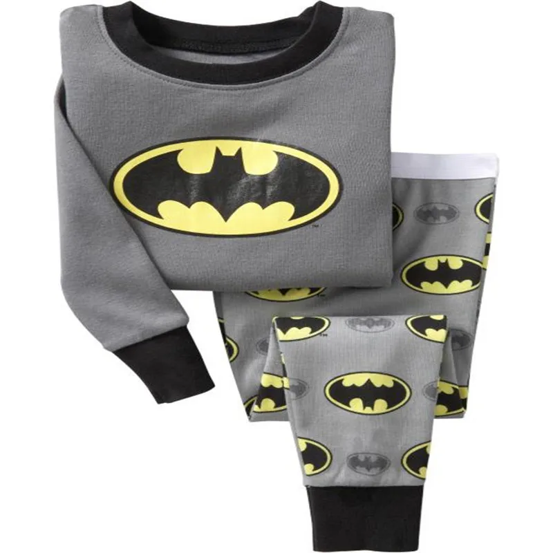 Baby Boys Girls Clothes Set Super Mario Superman Batman Iron man Spider man Kids Children Sweatshirts Outfits+Pants kids Tracksuit (4)