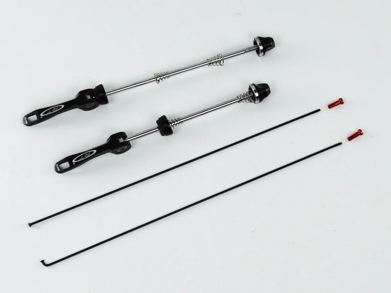 Cheap RT 700C Road Bike Wheel Double Layer Aluminum Alloy Rim 100/130mm Bicycle Wheel 20/24 Hole 5 Pcs Bearing Bike Wheels Ultra Light 12