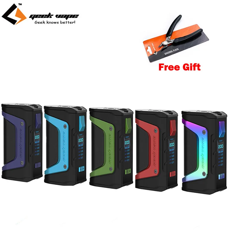 

Geekvape Aegis legend Mod box mod legendary TC box mod that runs up to 200W excluding single 18650 battery