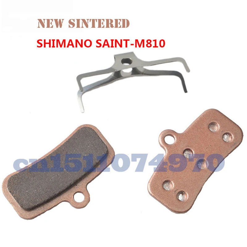 4 пары красный спеченный велосипедный тормоз колодки для Shimano ST m810 m820 для Shimano Zee m640 MTB велосипед комплектующие дисковых тормозов