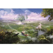 Город неба 1000 кусочки головоломки Jigsaw 1,8 мм бумажная головоломка 1000 штук в цельных костюмах для взрослых девочек игрушка подарок